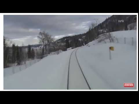 Train Driver's View: Cab Ride World Railway in WINTER! Best Great (Inscrever)