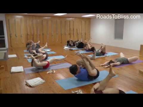 Yoganidrasana  with Lois Steinberg, Ph.D. Certified Iyengar Yoga Teacher Advanced 2)