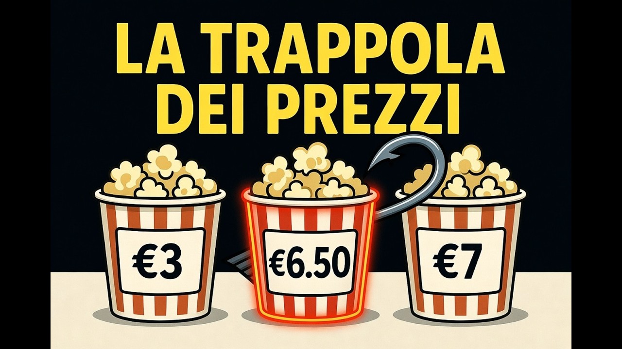 La TRAPPOLA dei Popcorn: come i Prezzi ci ingannano (senza che ce ne accorgiamo)