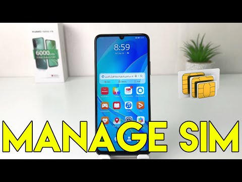 How to Manage Dual Sim Cards on Huawei Nova Y70