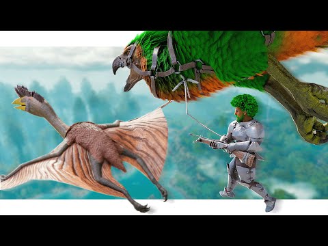 Solo Taming a Quetzal the OG Way in ARK Ascended