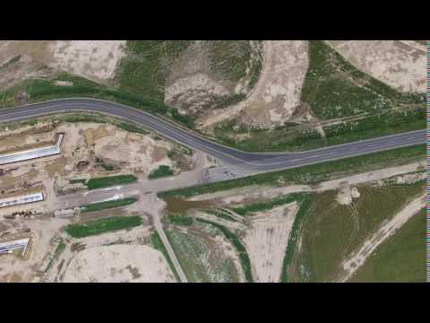 Droga ekspresowa S5 - węzeł Stęszew. Widok z drona IRON SKY