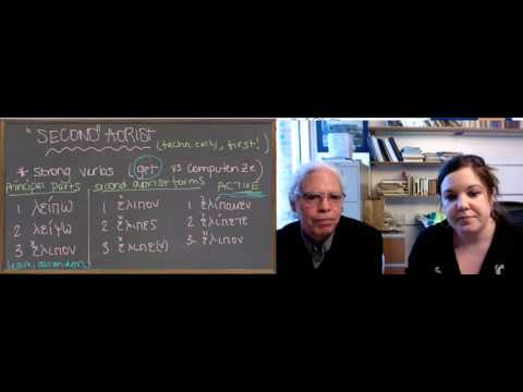 Learn Ancient Greek: 38_Unit 7 Second Aorist