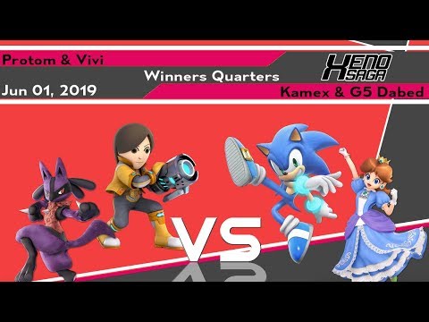 [Smash Ultimate] Xenosaga XXV (W.Quarters) - Protom & Vivi vs Kamex & G5 Dabed