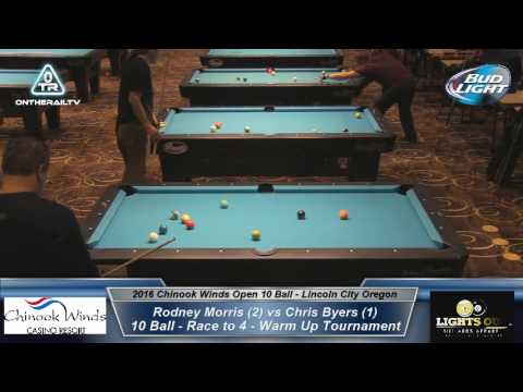 Rodney Morris vs Chris Byers - 2016 CWO 10 Ball