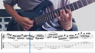 Allan Holdsworth - Devil Take The Hindmost - Onscreen TAB / Transcription