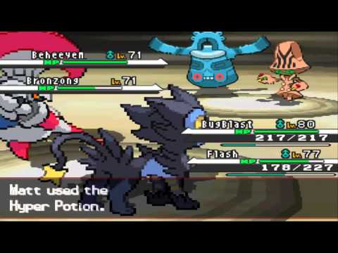 Let's Play Pokemon Blaze Black #56 (german/Deutsch)" Top 4 Kattlea "
