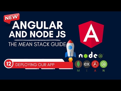 Deploying Our App Angular Nodejs Complete Mean Stack Meanstack Full Course