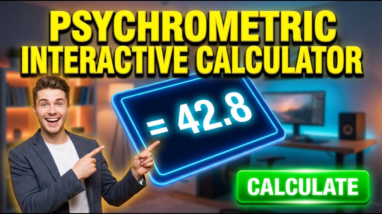 Psychrometric Interactive Calculator