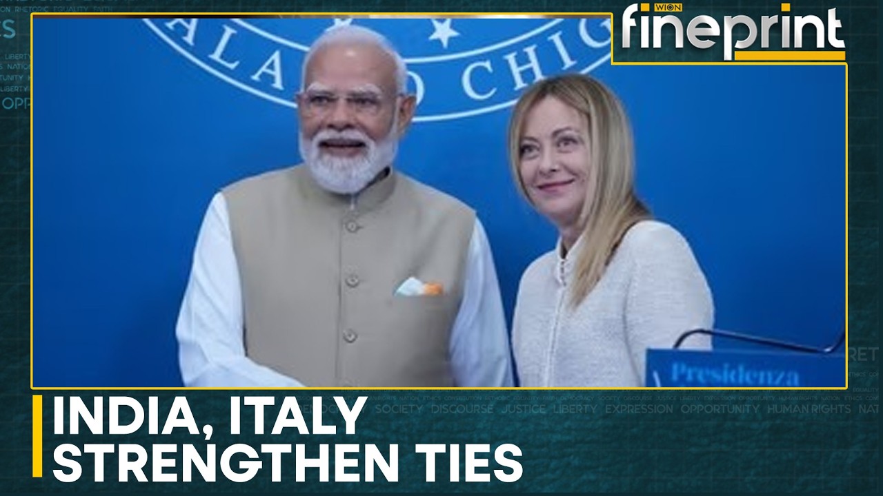 India-Italy Ties: PM Modi in Italy for The Last Leg of His Five-Nation Tour | WION FINEPRINT
