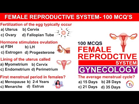 Reproductive System mcqs | Female Reproductive System | Mcqs on reproductive system #pregnancy