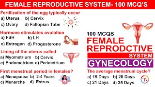 Reproductive System mcqs | Female Reproductive System | Mcqs on reproductive system #pregnancy