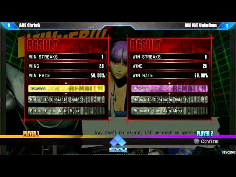 UMvC3 AGE NYChrisG vs MH IGT Unkn0wn - EVO 2013