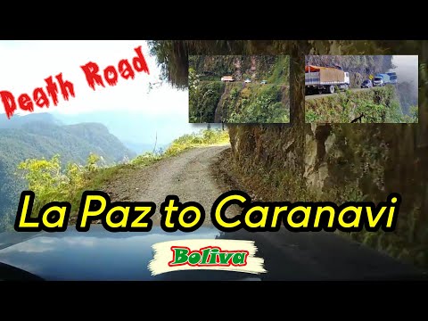 61. 🇧🇴 Drive Tour from La Paz to Caranavi ( Death Road) Bolivia.