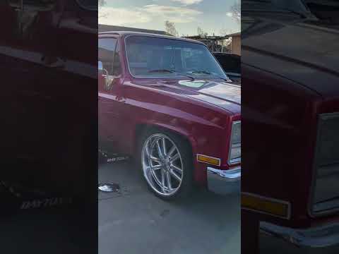 New us mags wheels and tires 22inch on 84 c10 stepside