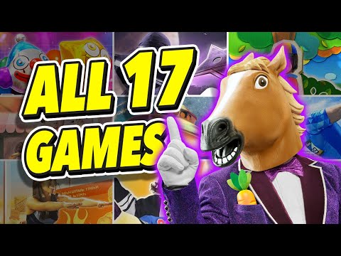 All 17 Games in Everybody 1-2-Switch! - Gameplay