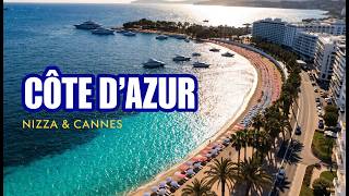 Französische Riviera: Nizza & Cannes – Luxus-Küstenrouten aus der Luft