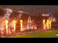 Arsenal V Atletico Madrid Tifo Prematch Light Show North London Forever