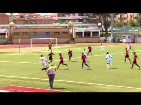 Giordano Calvarese portiere '96 Tor Tre Teste Finale Allievi Elite 1 tempo