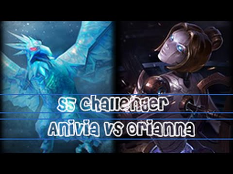 Bjergsen as Anivia vs Orianna Mid S5 Preseason Ranked Challenger Highlights #4
