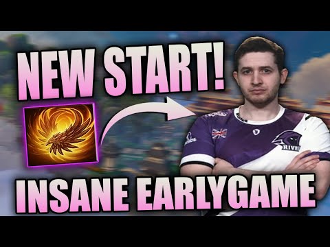 I TRIED CAPTAINTWIG'S EARLYGAME STRAT AND POPPED OFF - Masters Ranked Duel - SMITE