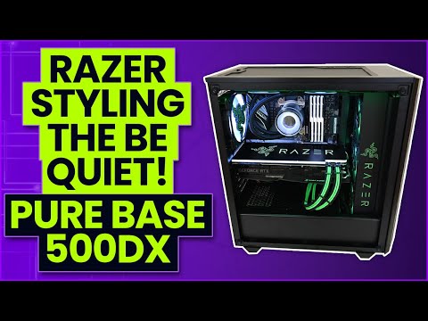 Razer Styling my be quiet! Pure Base 500DX
