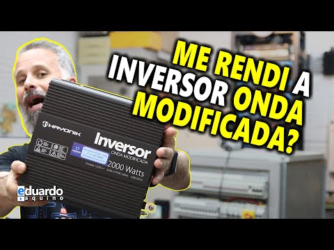 INVERSOR ONDA MODIFICADA Hayonik  2000W no Teste de FOGO