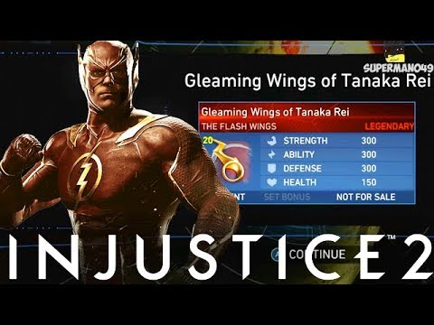 I Got The Flash LEGENDARY GEAR! - Injustice 2 "The Flash" Legendary Gear Gameplay