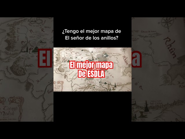 Vídeo relacionado con Mouse Pad Alfombrilla de ratón con diseño de Mapa de la Tierra Media del Reino del Señor de los Anillos