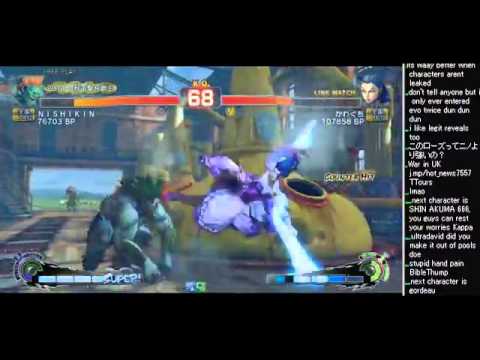 TOPANGA番付 東京第3回 準決勝 NISHIKIN vs かわぐち 2015 8 9