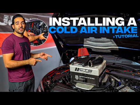 AUDI S5 / S4 B9 CTS COLD AIR INTAKE STEP BY STEP DIY INSTALLATION AND REVIEW.