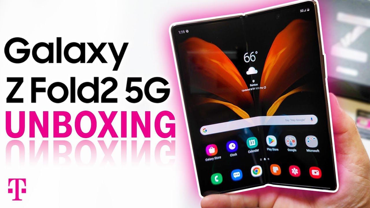 NEW Samsung Galaxy Z Fold2 5G Phone Unboxing | T-Mobile