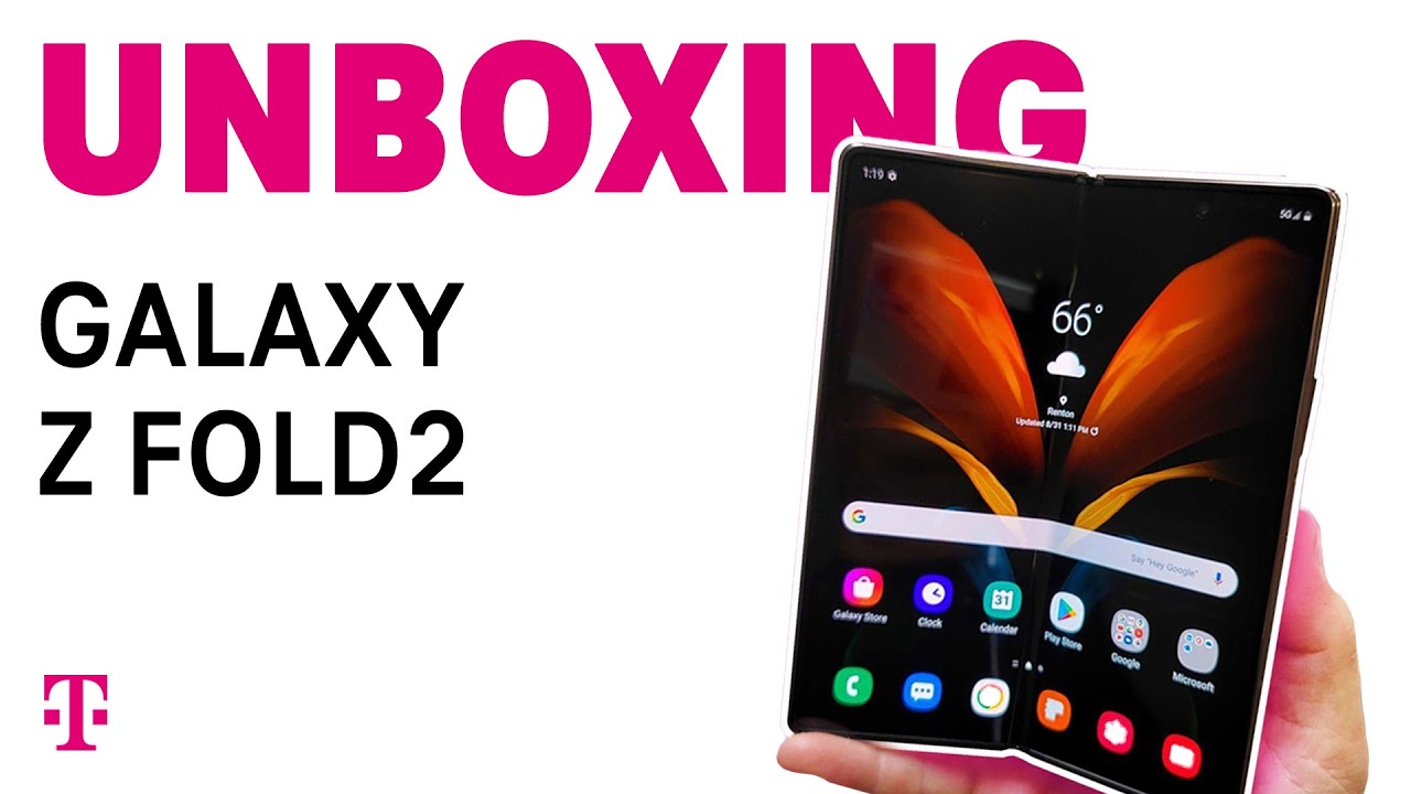 NEW Samsung Galaxy Z Fold2 5G Phone Unboxing | T-Mobile