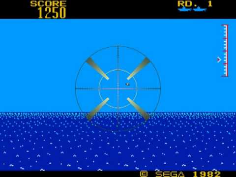 Subroc-3D MAME Gameplay video Snapshot -Rom name subroc3d-