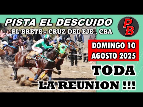 CARRERAS PISTA EL DESCUIDO - EL BRETE, CRUZ DEL EJE (10-08-2025)