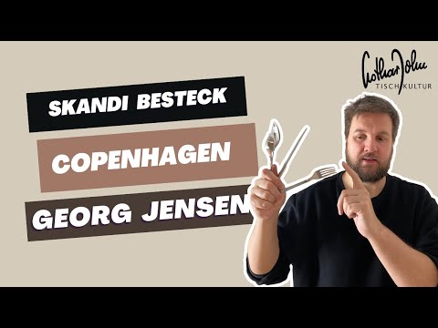 Skandinavisches Besteck von Georg Jensen - gefunden bei Lothar John Tischkultur