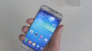 Samsung Galaxy S4 einrichten und erster Eindruck