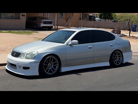 Lexus gs300 bodykit install