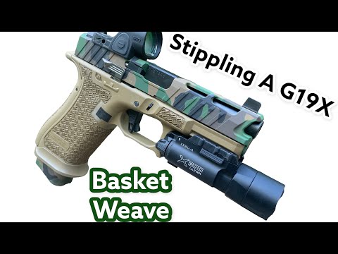 Stippling G19X - Basketweave