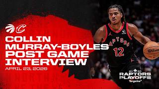 Collin Murray-Boyles | RD1 GM3 Post Game vs Cavaliers | April 23, 2026