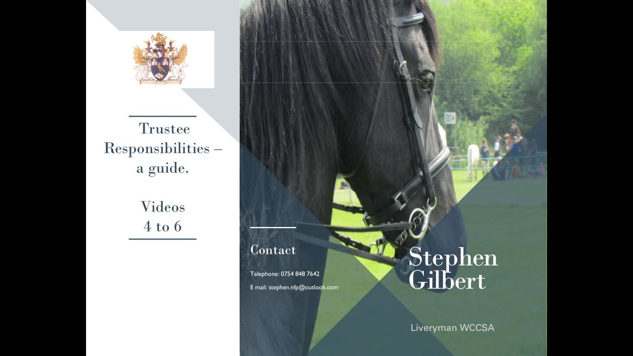 5. Trustee Responsibilities – Charity Commission