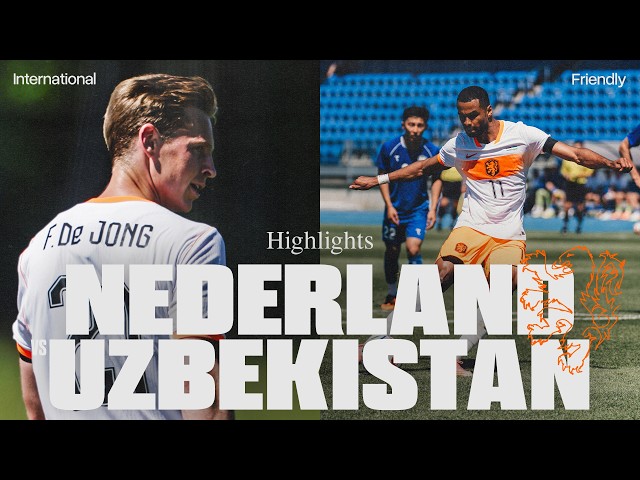 CODY GAKPO makes the difference from the spot! 🎯 | Highlights Nederland - Uzbekistan