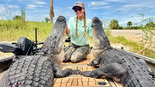 I Got to Hunt Florida's LARGEST Gators! It was CHAOS!