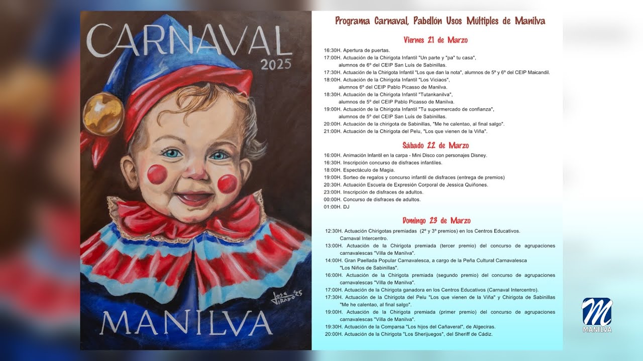 El Carnaval 2025 se celebrará en el Pabellón de Usos Múltiples