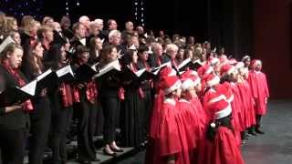 The Doha Singers: Frosty the Snowman/Rudolph, the Red-Nosed Reindeer (Winter Wonderland 12 Dec 2014)