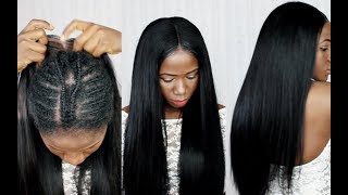 HOW TO Transform A Basic Wig To Look Natural Tutorial FOR BEGINNERS - FT Hot Beauty Hair
