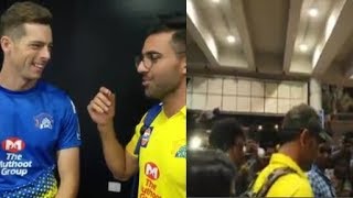 Mitchell Santner Talks Win Santa & CSK Team Off to Kolkata : IPL 2019