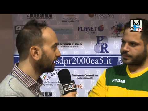 Serie D: PR2000 vs Polisportiva Genzano  interviste