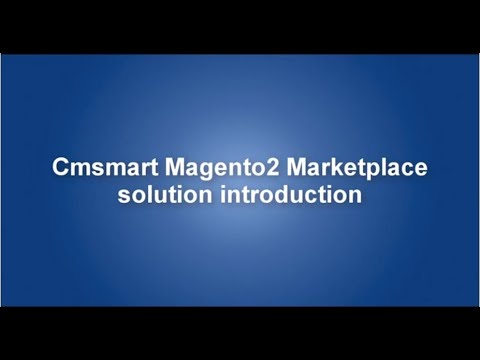 Cmsmart Marketplace theme for Magento 2 package introduction