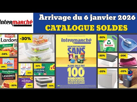 catalogue INTERMARCHÉ du 6 au 18 janvier 2026 ✅ Arrivage cuisine linge 🔥 Promos deals soldes hiver